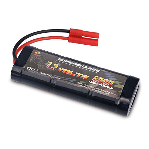 MELASTA 7.2V 5000mAh NiMH RC Battery Packs for Redcat Racing Vehicles with Banan MELASTA 7.2V 5000mAh NiMH RC Battery Packs for Redcat Racing Vehicles with Banan